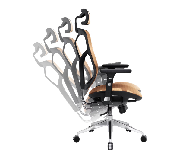 Diablo Chairs V-BASIC CHAIR CZARNO-POMARAŃCZOWY - 1527031 - zdjęcie 4